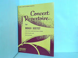 Concert Repertoire for BRASS SEXTET THIRD ＆ FOURTH B♭ CORNETS  TRUMPET