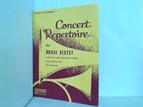 Concert Repertoire for BRASS SEXTET SECOND ＆ THIRD TROMBONES