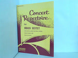Concert Repertoire for BRASS SEXTET First French Horn