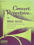 Concert Repertoire for BRASS SEXTET Baritone B.C.