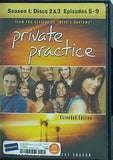 プライベート・プラクティス 迷えるオトナたち レンタル落ち private practice season1 disc 2 ＆ 3 episode5-9