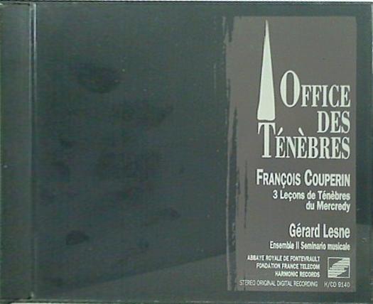 OFFICE DES TENEBRES