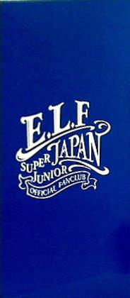SUPER JUNIOR クリアステッカー付フォトアルバム E.L.F-JAPAN
