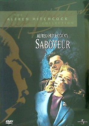 DVD海外版 逃走迷路 アルフレッド・ヒッチコック saboteur