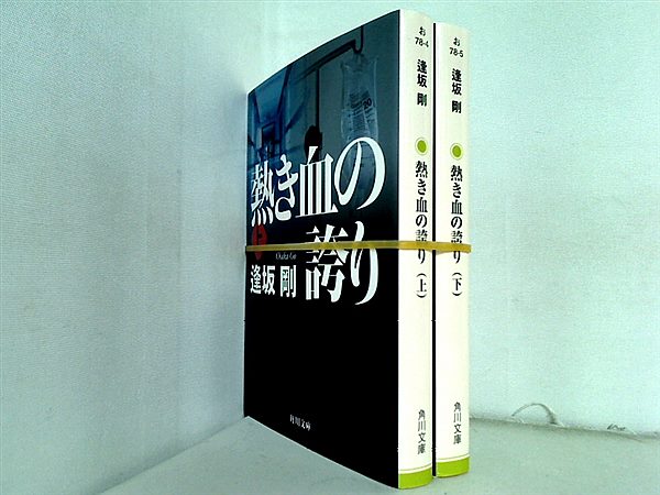 熱き血の誇り 角川文庫 逢坂 剛 上下巻。