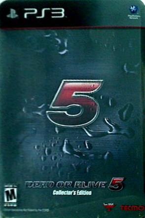 デッドオアアライブ 5 エクスクルーシブ コレクターズエディション PS3 Dead Or Alive 5 Exclusive Collector's Edition