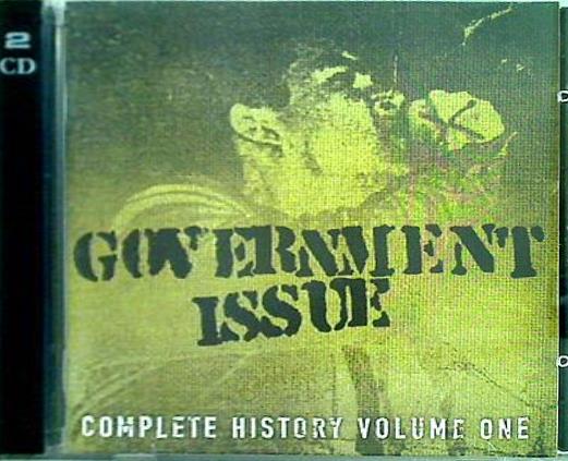 GOVERNMENT ISSUE COMPLETE HISTORY VOLUME ONE ガバメント・イシュー