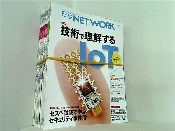 日経NETWORK 2015年号 １月号-１２月号。