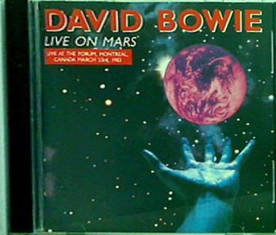 LIVE ON MARS DAVID BOWIE