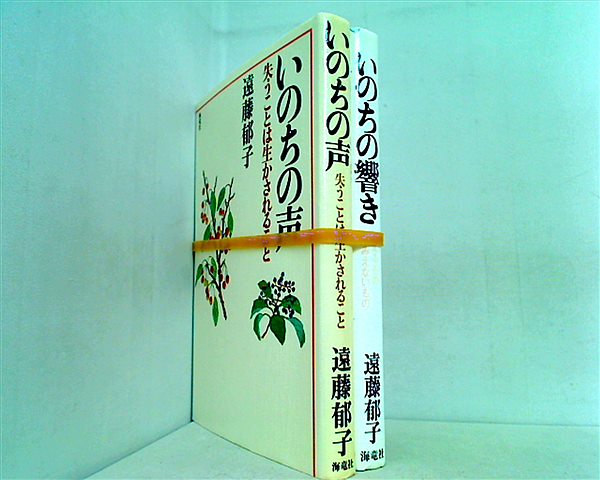 いのちの声 いのちの響き などのセット 遠藤 郁子 ２点。