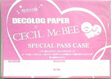 DECOLOG PAPER 特別付録 CECIL Mc BEE SPECIAL PASS CASE