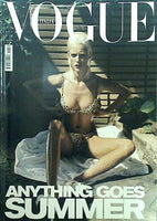 Vogue Italia Magazine June 2001 N.610  ANYTHING GOES SUMMER
