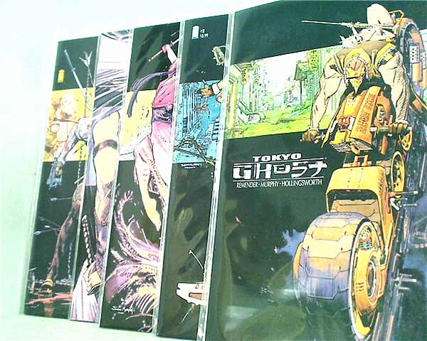 Tokyo Ghost REMENDER MURPHY HOLLINGSWORTH 管理コード 21786_19 。１巻-１０巻。