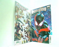 アメコミ Spider Geddon MARVEL 管理コード 21786_104 。１巻,３巻。