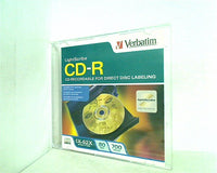 Verbatim LightScribe CD-R 1X-52X 80MIN 700MB/MO