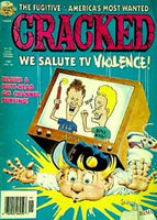 CRACKED WE SALUTE TV VIOLENCE！  287 JAN. ’94