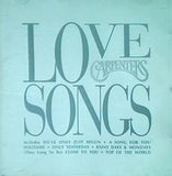 THE CAPPENTERS LOVE SONGS