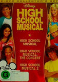 ハイスクール・ミュージカル 3-DVD COLLECTOR'S SET Disney HIGH SCHOOL MUSICAL HIGH SCHOOL MUSICAL：THE CONCERT HIGH SCHOOl MUSICAL 2