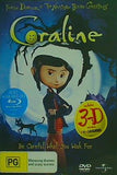 コラライン Coraline Includes both 2D＆3D versions of the film！