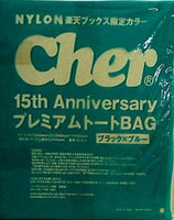 楽天ブックス限定カラー Cher 15 ht Anniversary プレミアトートBAG NYLON 2010年9月号付録