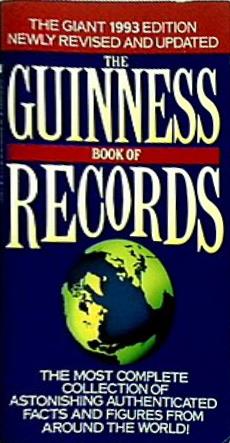 THE GUINNESS BOOK OB RECORDS 1993