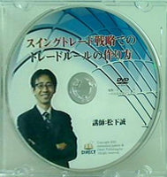 スイングトレード戦略でのトレードルールの作り方 講師：松下誠 2010年