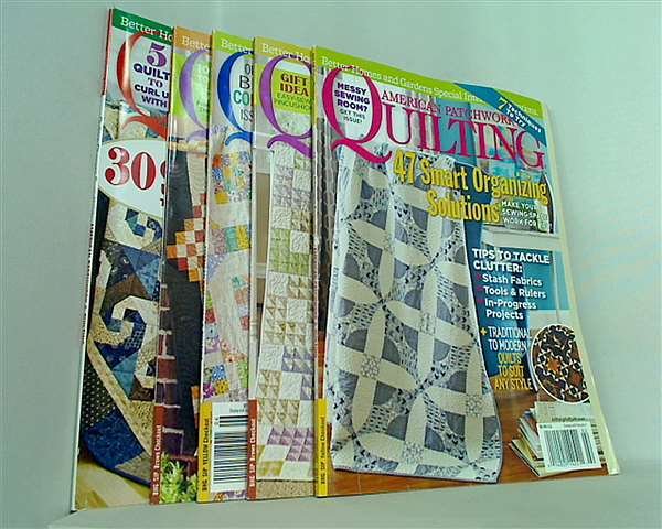 アメリカン パッチワーク ＆ キルティング Quilting Changes Everything AMERICAN PATCHWORK＆QUILTING 2015年号 管理コード 22330_347 。２月号,４月号,６月号,１０月号,１２月号。