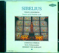 SIBELIUS VIOLIN CONCERTO シベリウス ヴァイオリン協奏曲ニ短調 クリスチャン・フェラス ベルリン