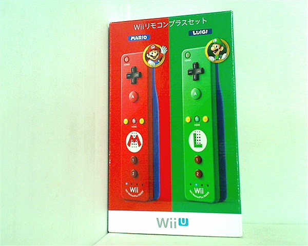 ジャンク品 WII Nintendo Wii リモコンプラス2コセット マリオ・ルイージ