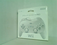 ジャンク品 WII Nintendo Wii クラシックコントローラー PRO shiro ホワイト