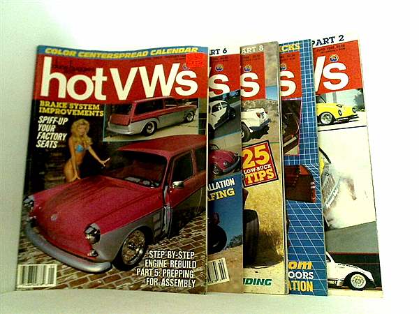 Dune Buggies and Hot VWs Magazine 1988 Volume 21 No.１-No.２,No.４-No.１１。