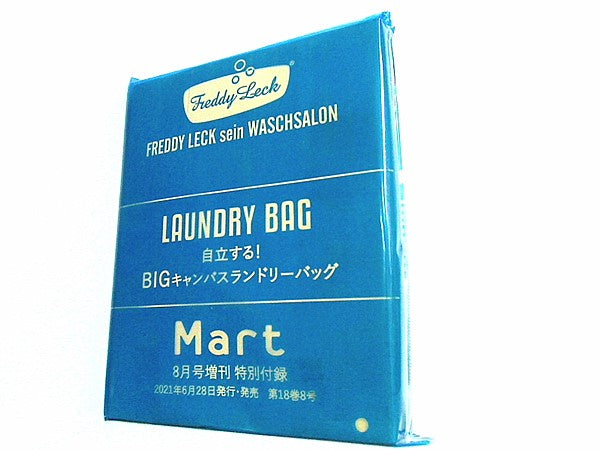 大型本 FREDDY LECK 自立するBIGキャンバスランドリーバッグ Mart 2021