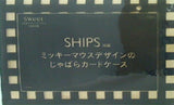 SHIPS 特製 ミッキーマウスデザインのじゃばらカードケース Sweet 2021年 9月号 ブランドアイテム特別付録