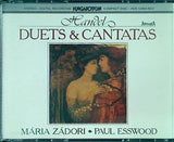 ヘンデル：声楽作品集 デュエット＆カンタータ ザードリ