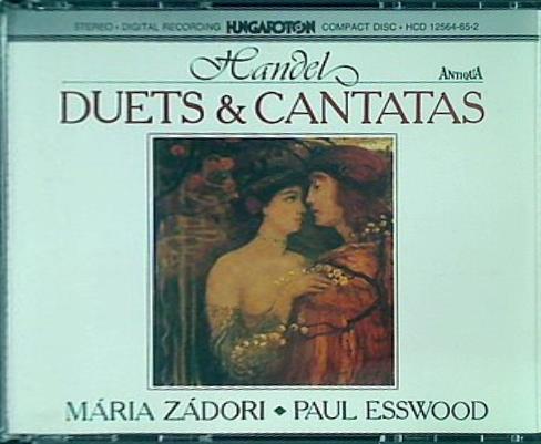 ヘンデル：声楽作品集 デュエット＆カンタータ ザードリ