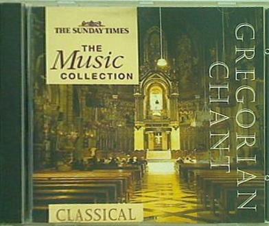 Sunday Times Music Collection Gregorian Chants