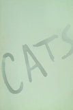 パンフレット CATS キャッツ 劇団四季 2001.8 OSAKA