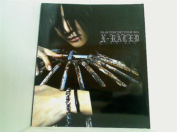 glay concert tour 人気 2004 x-rated ポスター