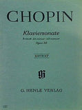 楽譜・スコア chopin Klaviersonate Opus 35 G.HENLE VERLAG ヘンレ版 ショパン ピアノソナタ