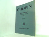 楽譜・スコア chopin Klaviersonate Opus 35 G.HENLE VERLAG ヘンレ版 ショパン ピアノソナタ