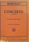 楽譜・スコア MARCELLO CONCERTO in C minor FOR OBOE AND PIANO