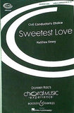 楽譜・スコア sweetest love matthew emery 無伴奏混声四部合唱 エメリー