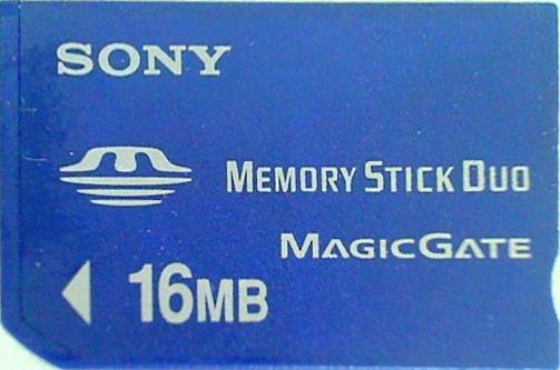 PSP SONY ソニー メモリースティックデュオ 16MB