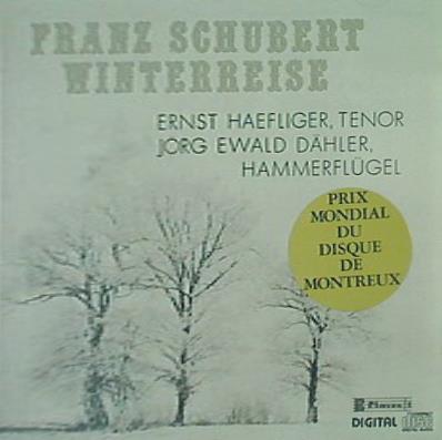 Schubert Winterreise Ernst Haefliger シューベルト 冬の旅 エルンスト・ヘフリガー
