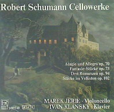 Schumann Cellowerke Marek Jerie Ivan Klansky シューマン マレク・イェリ イワン・クラーンスキー