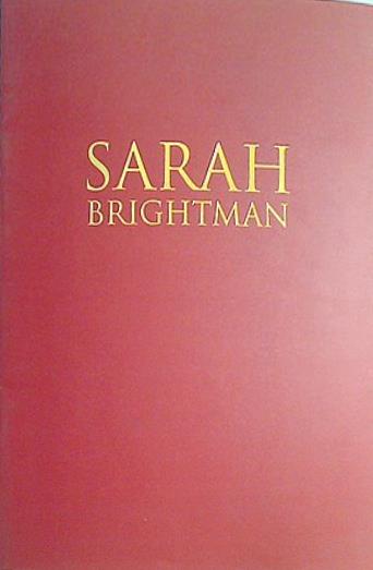 サラ・ブライトマン直筆サイン入りパンフレット　Sarah Brightman サラ・ブライトマン ファイル&サイン入りステッカー 新品未使用