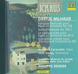 Milhaud Fantaisie Pastorale Suite Provencale Le Carnaval Concertino BENDER