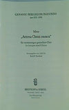 楽譜・スコア GIOVANNI PIERLUIGI DA PALESTRINA Missa Aetera Christi munera ミサ・アエトラ・クリスティ・ムネラ ジョヴァンニ・ダ・パレストリーナ