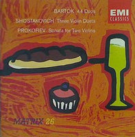 BARTOK SHOSTAKOVICH PROKOFIEV MATRIX 26