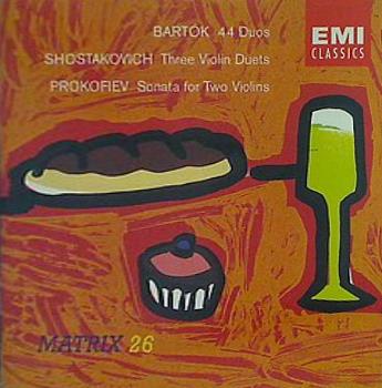BARTOK SHOSTAKOVICH PROKOFIEV MATRIX 26